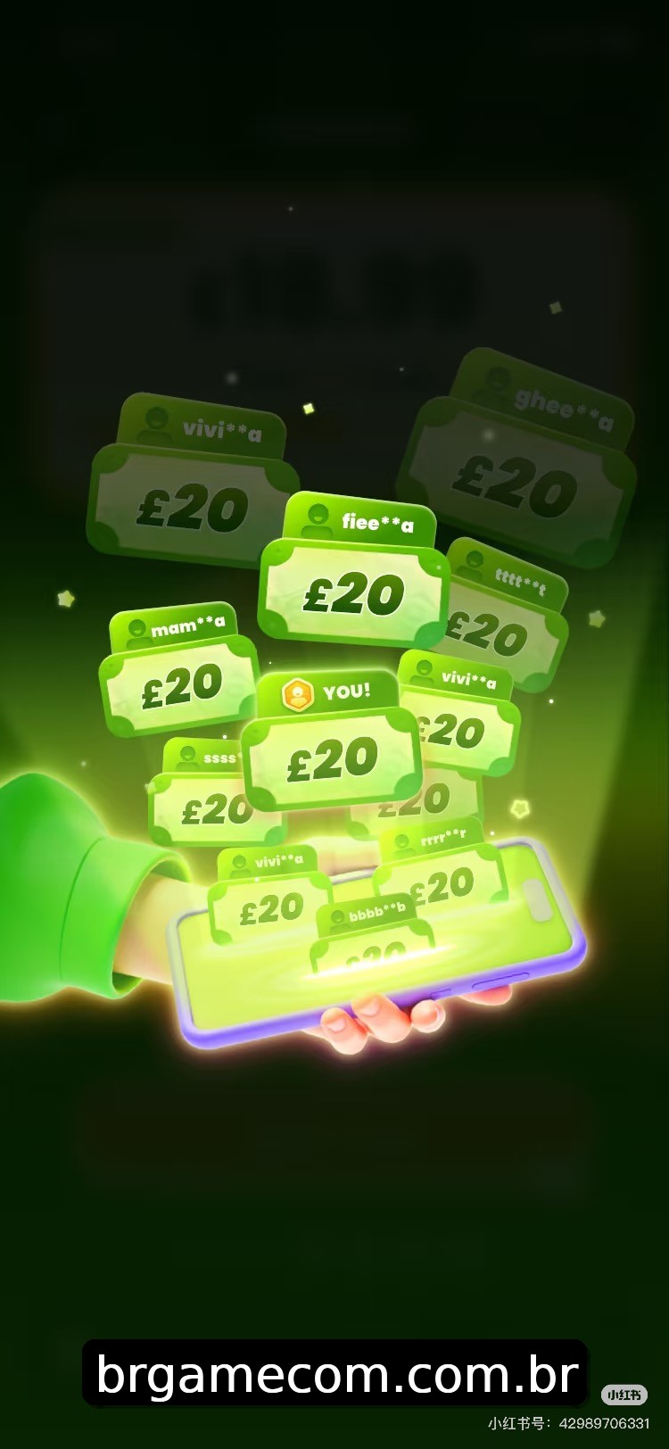 Interface do App brgame